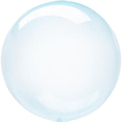 Balloons4party Balon bobo transparent albastru 90 cm
