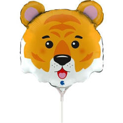 Grabo Balon folie mini figurina cap tigru 26 28 cm