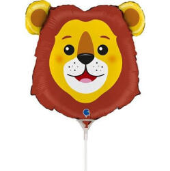 Grabo Balon folie mini figurina cap leu 27 29 cm