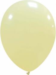 Balloons4party Set 25 baloane latex metalizat galben deschis 28 cm