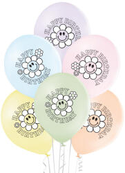 Balloons4party Set 6 baloane latex Margareta Daisy 30 cm
