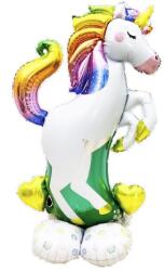 Balloons4party Balon folie unicorn multicolor stand 3D 70 x 110 cm