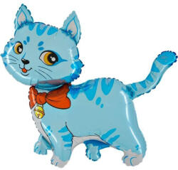 Balloons4party Balon folie mini figurina pisica albastra 37 35 cm