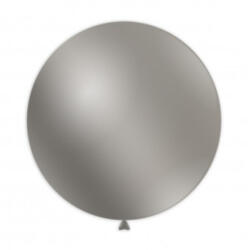 Balloons4party Balon latex jumbo argintiu metalizat 83 cm