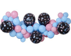 Balloons4party Kit ghirlanda dezvaluire Boy or Girl 65 buc