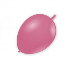 Balloons4party Set 10 baloane latex doua capete link o loon roz 15 cm
