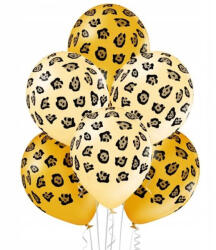 Balloons4party Set 6 baloane latex pete leopard 30 cm