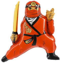 Balloons4party Balon folie Ninja rosu 85 cm
