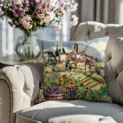 MONDO ITALIA Párnahuzat gobelin 42x42 cm Eden 1361