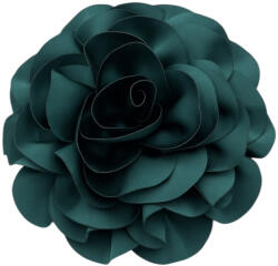 ElectraStore Brosa Overzised In Forma De Floare Forest Green (C4142)