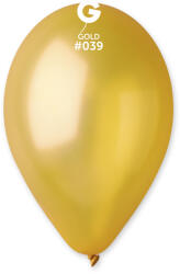 Gemar Arany metál lufi 26 cm 100 db