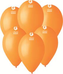 Gemar Pasztell mandarin narancs lufi 26 cm 100 db