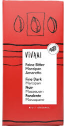 VIVANI Ciocolata neagra bio cu martipan amaretto, 100 g