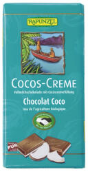 RAPUNZEL Ciocolata bio cu crema de cocos HIH, 100 g