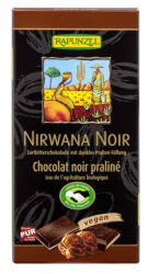 RAPUNZEL Ciocolata Bio Nirwana neagra cu praline 55% cacao, 100 g