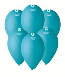 Gemar Pasztell türkíz lufi 26 cm 100 db