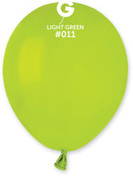 Gemar Pasztell világoszöld lufi 13 cm 100 db