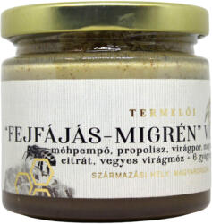 Termelői Fejfájás, migrén" Vitamézes 50g