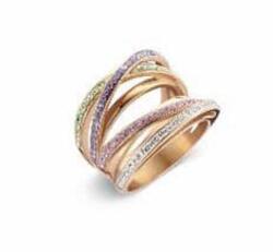  Victoria Rose gold színű színes köves gyűrű (VBNCZ27854) - sandori