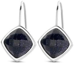  Victoria Ezüst színű fekete köves fülbevaló (VBKAB86100) - sandori