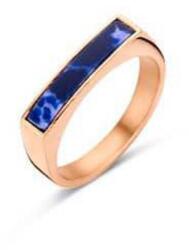  Victoria Rose gold színű kék mintás gyűrű (VBNAL22958) - sandori