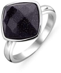  Victoria Ezüst színű fekete köves gyűrű (VBKRZ15056) - sandori