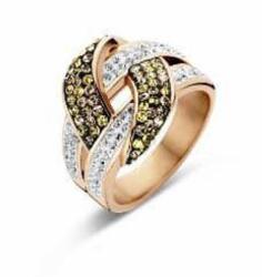  Victoria Rose gold színű színes köves gyűrű (VBNCZ30356) - sandori