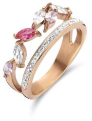  Victoria Rose gold színű színes köves gyűrű (VBKRZ12758) - sandori