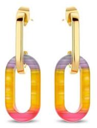  Victoria Arany színű színes fülbevaló (VBKAB86800) - sandori