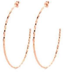  Victoria Rose gold színű karika fülbevaló (VBKAY08060) - sandori