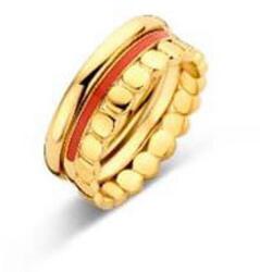  Victoria Arany színű 3-as gyűrű szett (VBNAL22558) - sandori