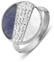  Victoria Ezüst színű köves, mintás gyűrű (VBKRZ13456) - sandori