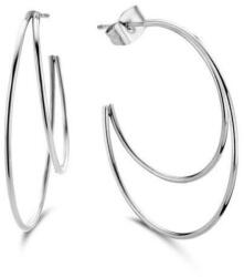  Victoria Ezüst színű karika fülbevaló (VBKAB80700) - sandori