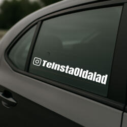 matrica. shop Egyedi Instagram autómatrica