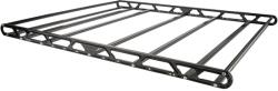 La Prealpina Sigma Railing Tetőkosár 124 x 132 cm fekete acél tetőkorlátos tetőcsomagtartó készlet 11225 (6287)