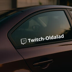 matrica. shop Egyedi Twitch autómatrica