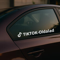 matrica. shop Egyedi TikTok autómatrica