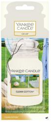 Yankee Candle Clean Cotton Papír Autóillatosító - gyertyakvilaga