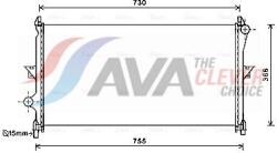 AVA Clever Choice Chladič motora AVA Clever Choice CN2278 (CN2278)