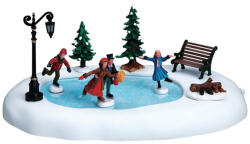 Lemax Korcsolyázás Caddington Village 2009 - dekorfalvak