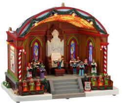 Lemax Karácsonyi koncert Caddington Village - dekorfalvak