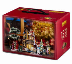 Lemax lucy's chocolate shop set Caddington Village 2025 - dekorfalvak