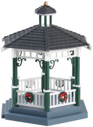 Lemax Viktoriánus park pavilonja, Caddington Village 2018 - dekorfalvak