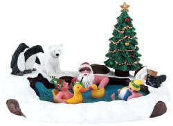 Lemax északi sarki lazítás Santas Wonderland kollekció - dekorfalvak