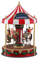 Lemax Karácsonyi vidám körhinta Caddington Village - dekorfalvak