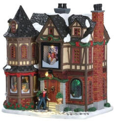 Lemax Scrooge kastélya Caddington Village