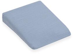 New Baby Muslin fa? ă de pernă pentru cărucior New Baby STANDARD 30x37cm blue
