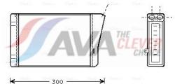 AVA Clever Choice Výmenník tepla vnútorného kúrenia AVA Clever Choice OL6196 (OL6196)