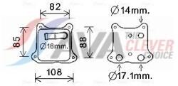 AVA Clever Choice Chladič motorového oleja AVA Clever Choice VN3391 (VN3391)