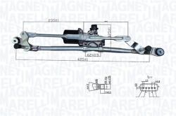 Magneti Marelli Sistem stergator parbriz MAGNETI MARELLI 064376100010 (064376100010) - automobilus